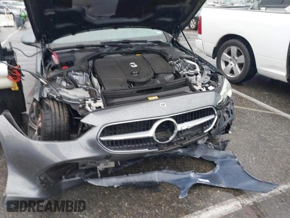 2022 Mercedes-Benz C 300 with VIN W1KAF4GB9NR018569, listed as a IAAI auction lot 38903076 with Not Provided miles and . Bid and sale history available at DreamBid. Image 6.