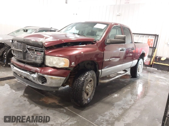 2003 Dodge 2500 ST with VIN 3D7KU28CX3G840039, listed as a IAAI auction lot 41267585 with 276,966 mi miles. Bid and sale history available at carsss.com. Image 18.