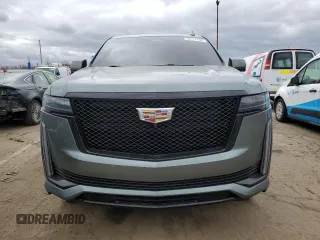 2023 Cadillac Escalade 4WD Sport with VIN 1GYS4FKL0PR211660, listed as a Copart auction lot 53111135 with 26,353 mi miles and Clean title. Bid and sale history available at DreamBid. Image 5.