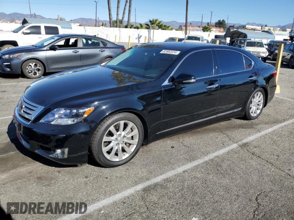 2011 Lexus LS with VIN JTHDU1EF3B5013340, listed as a Copart auction lot 82902224 with 60,910 mi miles and Salvage title. Bid and sale history available at DreamBid. Image 1.