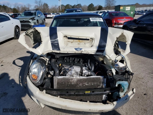 2008 MINI Cooper Hardtop S with VIN WMWMF73568TV35017, listed as a Copart auction lot 46003155 with NaN miles and Salvage Title. Bid and sale history available at carsss.com. Image 5.