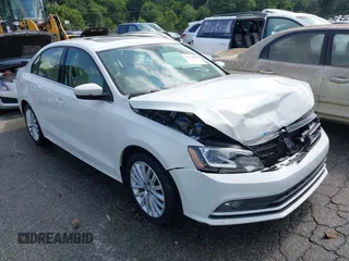 2016 Volkswagen Jetta SEL with VIN 3VWL07AJ0GM376263, listed as a IAAI auction lot 42728100 with 213,315 mi miles and . Bid and sale history available at DreamBid. Image 1.
