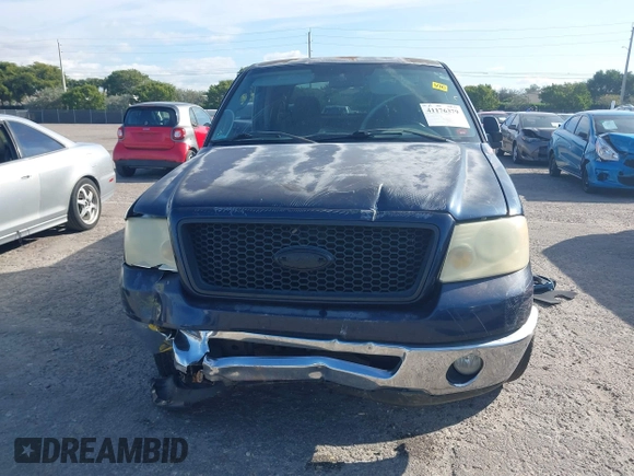 2006 Ford F-150 XL with VIN 1FTPX12V06NB79290, listed as a IAAI auction lot 41176379 with 205,938 mi miles. Bid and sale history available at carsss.com. Image 12.