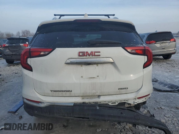 2019 GMC Terrain SLT with VIN 3GKALVEV6KL305929, listed as a Copart auction lot 44205805 with 65,194 mi miles and Clean Title. Bid and sale history available at carsss.com. Image 6.