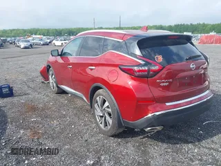 2019 Nissan Murano SL z VIN 5N1AZ2MSXKN122450, wystawiony jako IAAI lot #42193004 z przebiegiem 35 388 mil mil oraz . Historia ofert i sprzedaży dostępna na DreamBid. Obrazek 3.