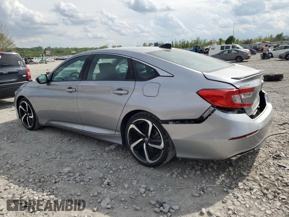 2021 Honda Accord Sport with VIN 1HGCV2F34MA004730, listed as a Copart auction lot 54352655 with 44,412 mi miles and Salvage title. Bid and sale history available at DreamBid. Image 2.