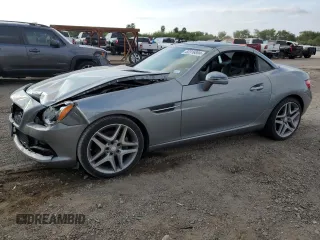 2014 Mercedes-Benz SLK-Class SLK 250 with VIN WDDPK4HA0EF091357, listed as a Copart auction lot 82316804 with 71,993 mi miles and Salvage Title. Bid and sale history available at carsss.com. Image 1.
