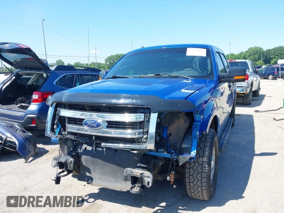 2013 Ford F-150 XL with VIN 1FTFW1EF3DFE08376, listed as a IAAI auction lot 42624045 with 189,635 mi miles and . Bid and sale history available at DreamBid. Image 6.