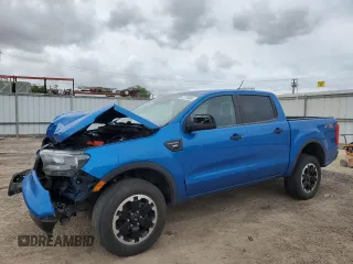 2021 Ford Ranger XL with VIN 1FTER4EH2MLD24086, listed as a Copart auction lot 53750685 with 32,069 mi miles and Salvage Title. Bid and sale history available at carsss.com. Image 1.