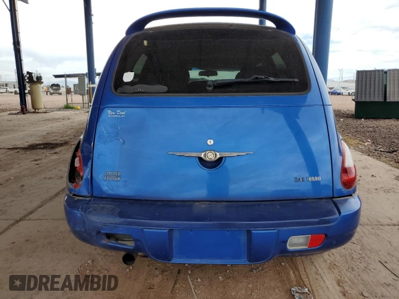 2006 Chrysler PT Cruiser Limited with VIN 3A8FY68816T200938, listed as a Copart auction lot 52941595 with 144,720 mi miles and Salvage Title. Bid and sale history available at DreamBid. Image 6.