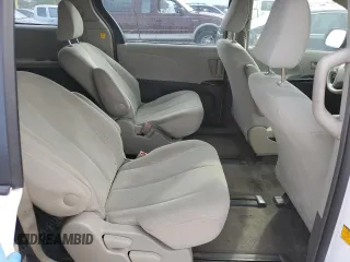 2012 Toyota Sienna with VIN 5TDZK3DC8CS186489, listed as a Copart auction lot 50469485 with Not provided miles and Salvage title. Bid and sale history available at DreamBid. Image 11.