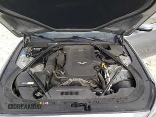 2017 Genesis G80 3.8L with VIN KMHGN4JE0HU191405, listed as a Copart auction lot 72058054 with 130,027 mi miles and Salvage Title. Bid and sale history available at carsss.com. Image 11.