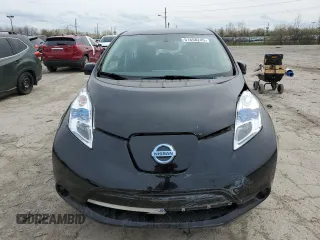 2014 Nissan LEAF S with VIN 1N4AZ0CP3EC335672, listed as a Copart auction lot 51658245 with 115,991 mi miles and Salvage Title. Bid and sale history available at carsss.com. Image 5.