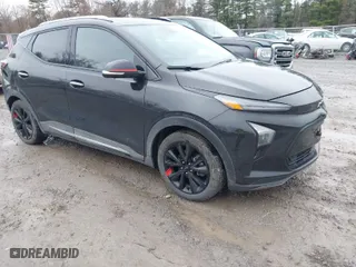 2023 Chevrolet Bolt EUV Premier with VIN 1G1FZ6S09P4188514, listed as a IAAI auction lot 41801659 with 25,688 mi miles. Bid and sale history available at carsss.com. Image 1.