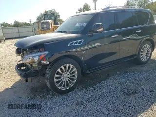 2016 Infiniti QX80 with VIN JN8AZ2NF1G9612303, listed as a Copart auction lot 75698364 with 110,847 mi miles and Salvage Title. Bid and sale history available at carsss.com. Image 15.