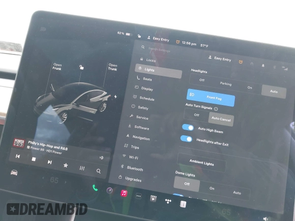 2020 Tesla Model 3 Long Range with VIN 5YJ3E1EB2LF646449, listed as a IAAI auction lot 42059086 with 120,981 mi miles and . Bid and sale history available at DreamBid. Image 19.
