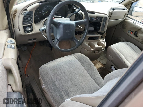1999 GMC Safari z VIN 1GKDM19WXXB512466, wystawiony jako Copart lot #48068505 z przebiegiem 179 526 mil mil oraz Szkody całkowita. Historia ofert i sprzedaży dostępna na DreamBid. Obrazek 8.