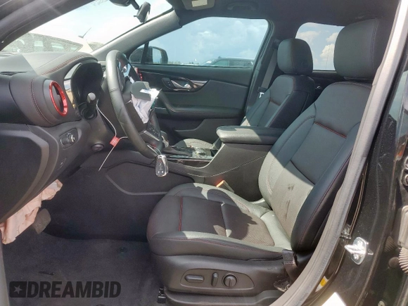 2024 Chevrolet Blazer RS with VIN 3GNKBERS5RS181954, listed as a Copart auction lot 62336035 with 10,701 mi miles and Salvage title. Bid and sale history available at DreamBid. Image 7.