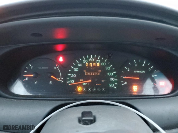 1996 Mercury Sable LS with VIN 1MELM53S9TG646191, listed as a Copart auction lot 81002674 with 163,808 mi miles and Clean Title. Bid and sale history available at carsss.com. Image 9.