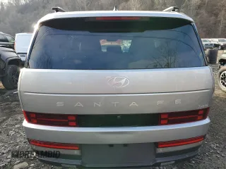 2024 Hyundai Santa Fe Hybrid Limited with VIN 5NMP34G18RH015063, listed as a Copart auction lot 89340225 with 6,531 mi miles and Non Repairable. Bid and sale history available at carsss.com. Image 6.