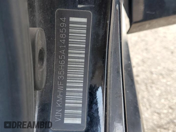 2005 Hyundai Sonata GLS with VIN KMHWF35H65A148594, listed as a Copart auction lot 68794654 with 166,490 mi miles and Salvage Title. Bid and sale history available at carsss.com. Image 14.