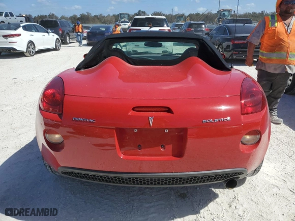 2007 Pontiac Solstice with VIN 1G2MB35B87Y112276, listed as a Copart auction lot 75092924 with 27,692 mi miles and Salvage Title. Bid and sale history available at carsss.com. Image 6.