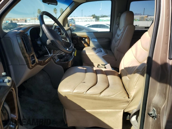 2000 Chevrolet Express Cargo Van w/YF7 with VIN 1GBFG15R3Y1178997, listed as a Copart auction lot 77407294 with 0 mi miles and Salvage Title. Bid and sale history available at carsss.com. Image 7.