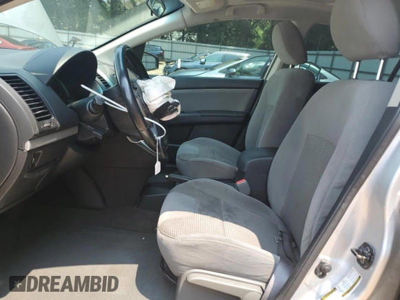 2012 Nissan Sentra SR with VIN 3N1AB6AP8CL748406, listed as a Copart auction lot 59000845 with 221,945 mi miles and Salvage title. Bid and sale history available at DreamBid. Image 7.