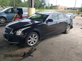 2013 Cadillac ATS z VIN 1G6AA5RX7D0161825, wystawiony jako Copart lot #59141173 z przebiegiem 151 554 mil mil oraz Szkoda całkowita • Salvage title. Historia ofert i sprzedaży dostępna na DreamBid. Obrazek 1.