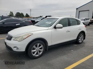 2008 Infiniti EX Journey with VIN JNKAJ09F48M355989, listed as a Copart auction lot 61632025 with 139,077 mi miles and Salvage title. Bid and sale history available at DreamBid. Image 1.