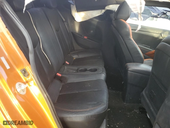 2016 Hyundai Veloster Turbo with VIN KMHTC6AE2GU285512, listed as a Copart auction lot 48578075 with 0 mi miles and Non Repairable. Bid and sale history available at carsss.com. Image 10.