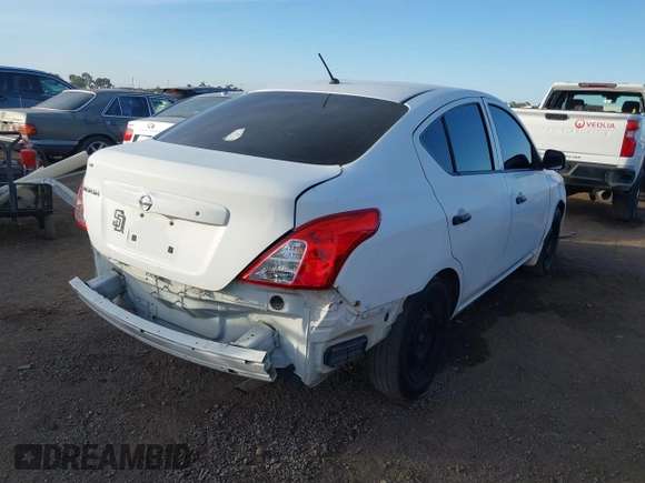 2015 Nissan Versa S Plus with VIN 3N1CN7AP0FL958783, listed as a IAAI auction lot 41322779 with 143,603 mi miles and . Bid and sale history available at DreamBid. Image 6.