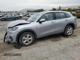 2025 Honda HR-V LX with VIN 3CZRZ1H31SM720189, listed as a Copart auction lot 59610005 with 4,169 mi miles and Salvage title. Bid and sale history available at DreamBid. Image 1.