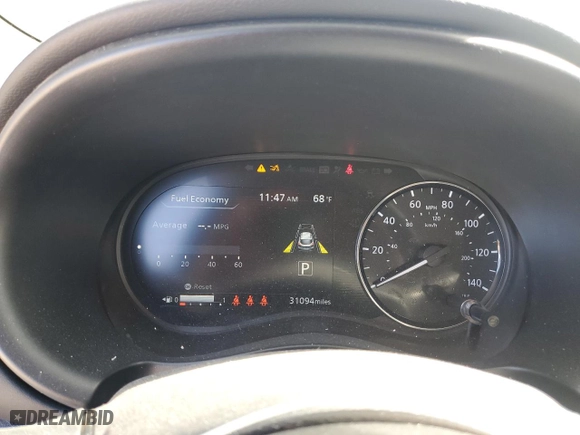 2021 Nissan Kicks SR with VIN 3N1CP5DV0ML535644, listed as a Copart auction lot 48208705 with 31,094 mi miles and Salvage Title. Bid and sale history available at carsss.com. Image 9.