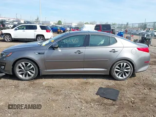 2014 Kia Optima SXL Turbo with VIN 5XXGR4A62EG323308, listed as a IAAI auction lot 42069853 with 118,168 mi miles and . Bid and sale history available at DreamBid. Image 14.