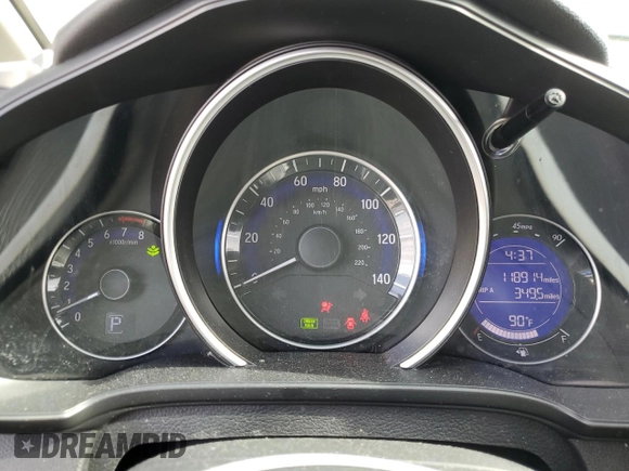 2016 Honda Fit EX with VIN JHMGK5H72GX034173, listed as a Copart auction lot 51821675 with 118,914 mi miles and Salvage Title. Bid and sale history available at DreamBid. Image 9.