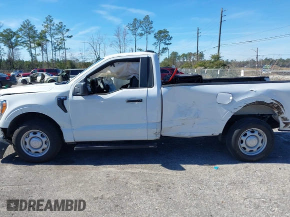 2021 Ford F-150 XL с VIN 1FTMF1CB5MKE08099, выставлен на аукционе IAAI как лот 41454716 с пробегом 14 568 миль миль и . История ставок и продаж доступна на DreamBid. Изображение 14.