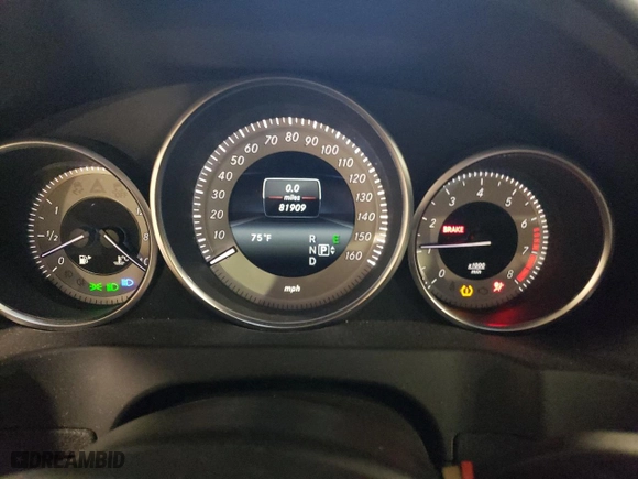 2015 Mercedes-Benz E-Class E 400 with VIN WDDKJ6HB4FF296554, listed as a Copart auction lot 63213803 with 81,909 mi miles. Bid and sale history available at carsss.com. Image 9.