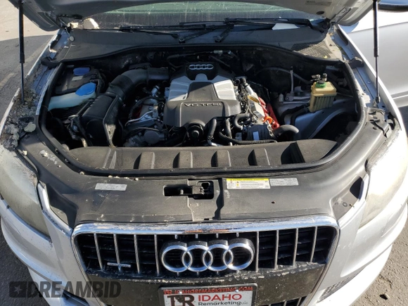 2011 Audi Q7 3.0T S line Prestige with VIN WA1DGBFE8BD003410, listed as a Copart auction lot 75756194 with 0 mi miles and Salvage Title. Bid and sale history available at carsss.com. Image 12.