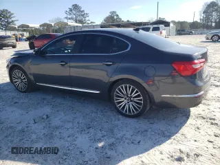 2014 Kia Cadenza Premium with VIN KNALN4D75E5134135, listed as a Copart auction lot 84601824 with 77,871 mi miles and Salvage Title. Bid and sale history available at carsss.com. Image 2.