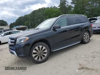 2019 Mercedes-Benz GLS 450 z VIN 4JGDF6EE2KB192502, wystawiony jako Copart lot #61241405 z przebiegiem 108 084 mil mil oraz Szkoda całkowita • Salvage title. Historia ofert i sprzedaży dostępna na DreamBid. Obrazek 1.