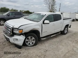 2016 GMC Canyon 4WD SLE with VIN 1GTG6CE37G1118407, listed as a Copart auction lot 71991644 with 79,515 mi miles and Salvage Title. Bid and sale history available at carsss.com. Image 1.