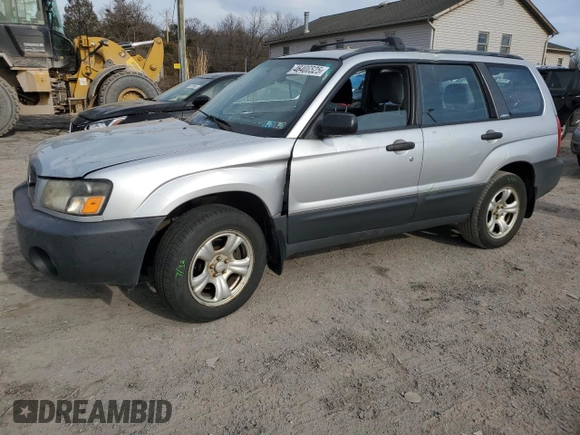 2003 Subaru Forester X with VIN JF1SG63603H754437, listed as a Copart auction lot 46406525 with 140,571 mi miles and Salvage Title. Bid and sale history available at carsss.com. Image 1.