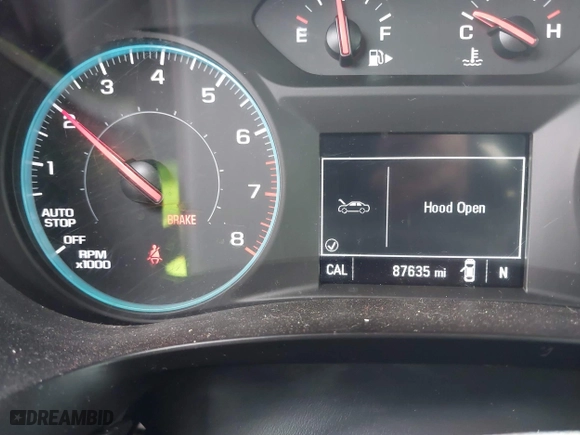 2020 Chevrolet Malibu RS with VIN 1G1ZG5ST1LF147736, listed as a IAAI auction lot 41723368 with 87,635 mi miles. Bid and sale history available at carsss.com. Image 7.