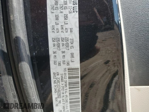 2017 Chrysler Pacifica Touring L Plus with VIN 2C4RC1EG7HR622932, listed as a Copart auction lot 56323635 with 140,008 mi miles and Clean Title. Bid and sale history available at DreamBid. Image 13.