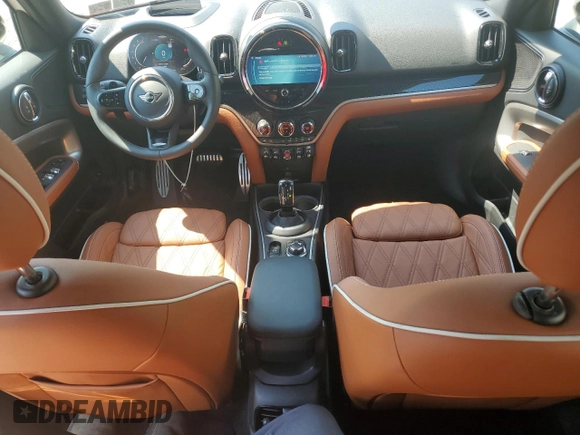 2024 MINI Countryman John Cooper Works with VIN WMZ33BS09R3R45926, listed as a Copart auction lot 62979634 with 2,993 mi miles and Salvage title. Bid and sale history available at DreamBid. Image 8.