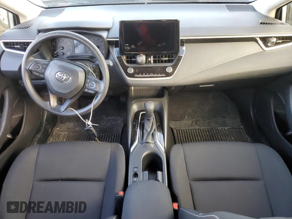 2024 Toyota Corolla LE with VIN JTDB4MEE3R3021798, listed as a Copart auction lot 47267415 with 24,343 mi miles and Salvage title. Bid and sale history available at DreamBid. Image 8.