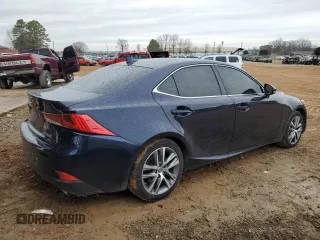 2019 Lexus IS with VIN JTHBA1D26K5092646, listed as a Copart auction lot 42962115 with 81,598 mi miles and Salvage Title. Bid and sale history available at carsss.com. Image 3.
