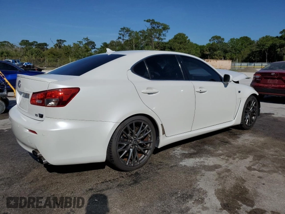 2011 Lexus IS F with VIN JTHBP5C22B5009186, listed as a Copart auction lot 49049665 with 114,900 mi miles and Salvage Title. Bid and sale history available at carsss.com. Image 3.