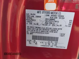 2005 Ford Escape XLS Value с VIN 1FMYU92Z65DA19297, выставлен на аукционе IAAI как лот 42061223 с пробегом 333 813 миль миль и . История ставок и продаж доступна на DreamBid. Изображение 9.